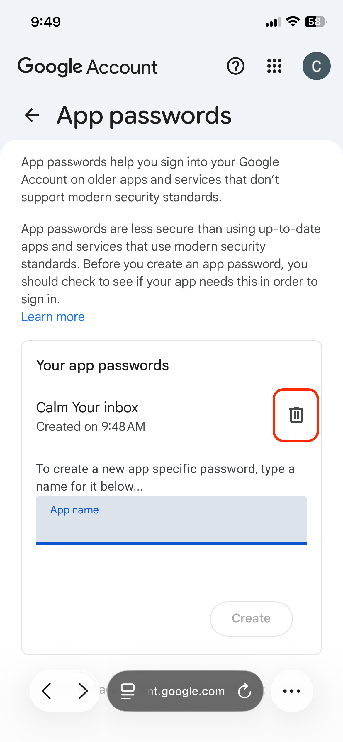 Handle one sender at a time